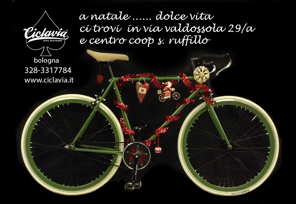 Slogan Regali Di Natale.Regalo Di Natale Bici Scattofisso