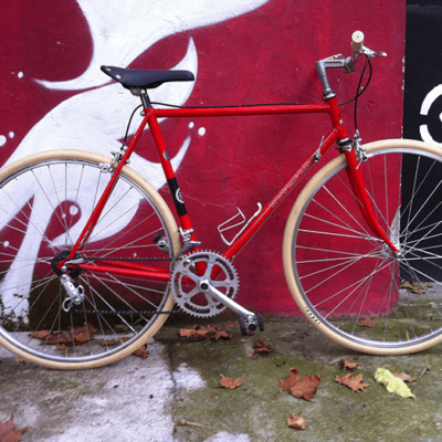 Ciclavia Bologna Bici Rebuilt Olympia Rossa Beige